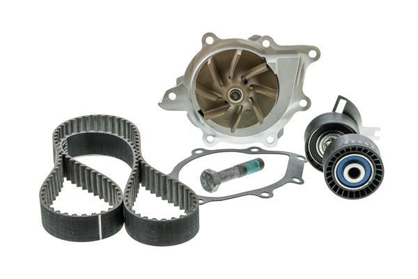Pompe à eau + kit de courroie de distribution (Kit courroie de distribution) AISIN ref. TKPS-7053